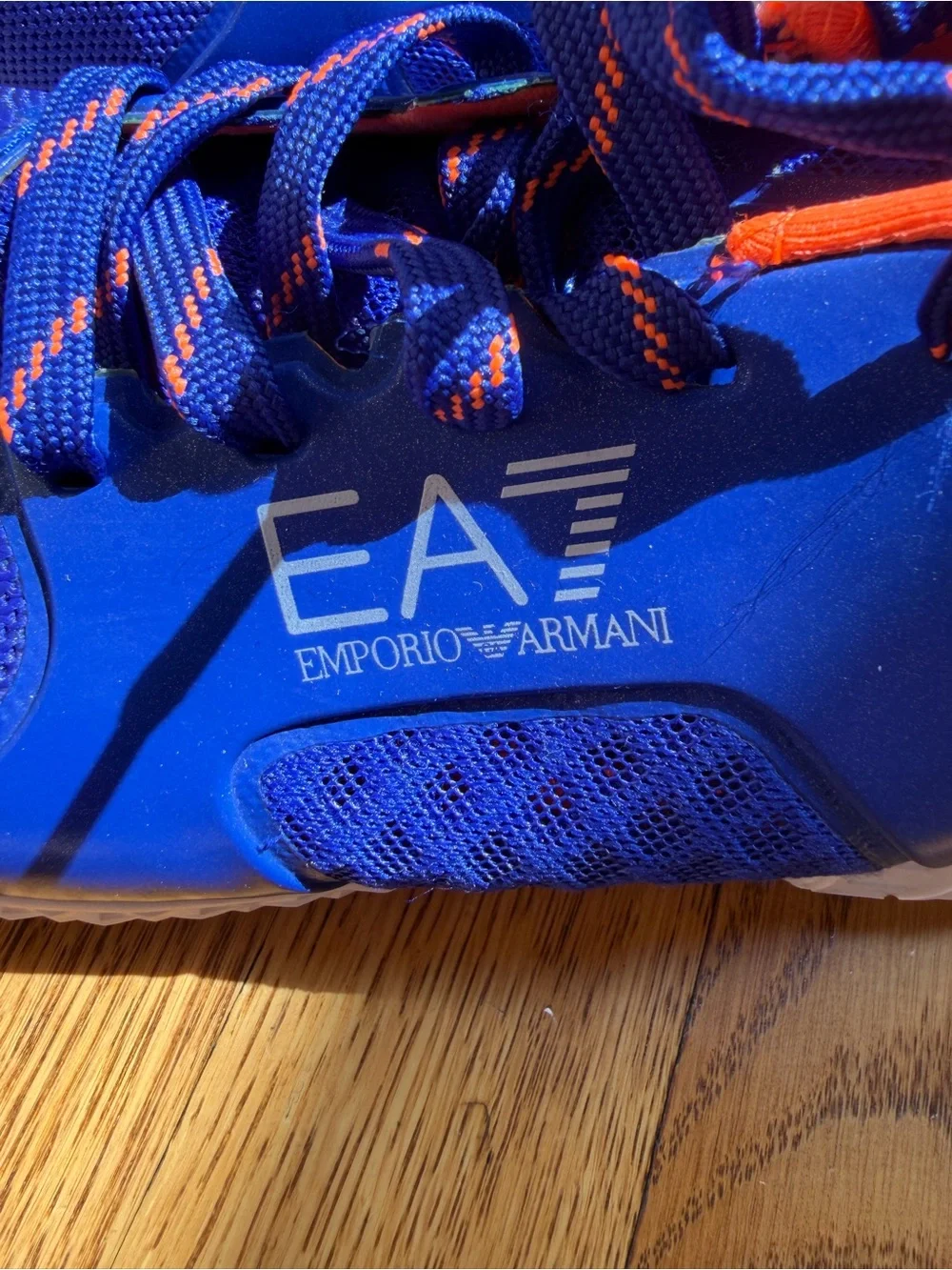 Gently Used - Emporio Armani EA7 Royal Blue Sneakers (US 6.5)